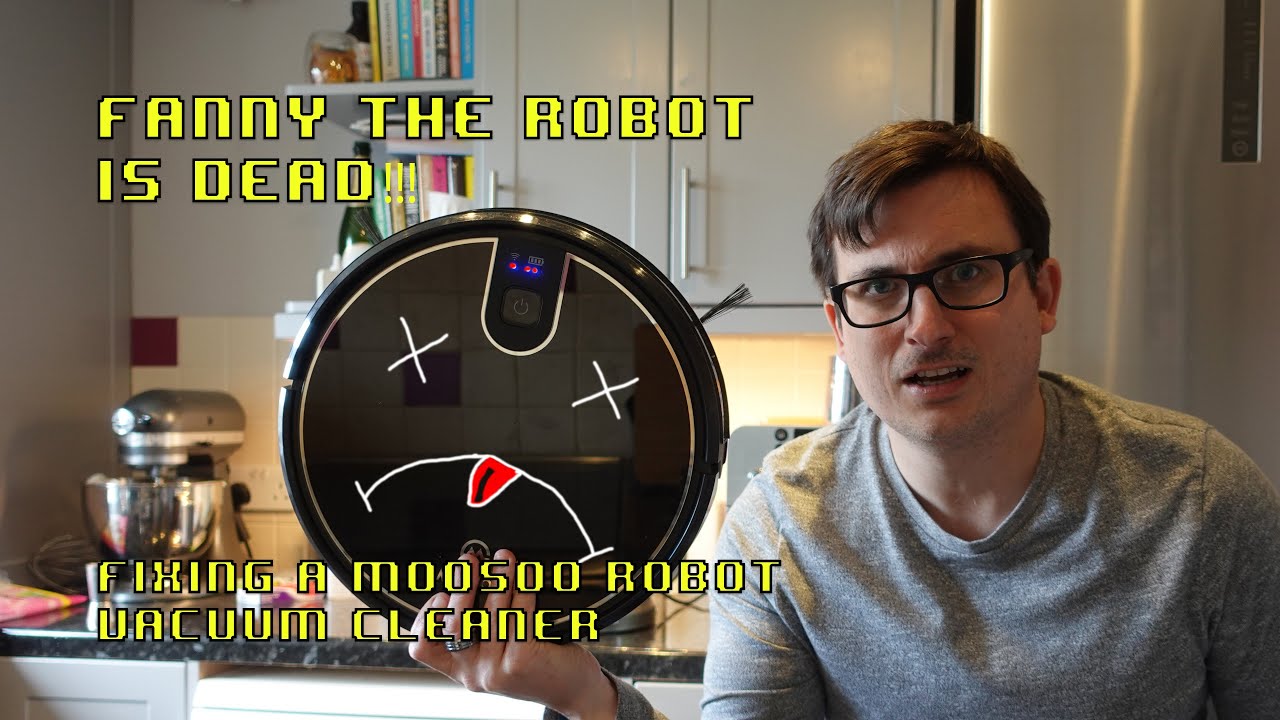 Trying to Fix Fanny - Our Moosoo Robot Vacuum Cleaner