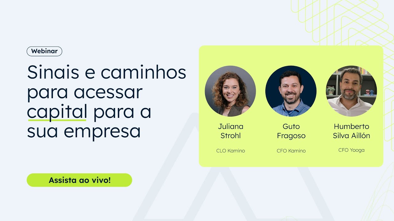 Webinar: Quando saber se sua empresa precisa de capital