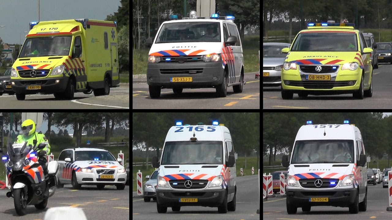 Hulpdiensten met spoed naar dodelijk ongeval Hellevoetsluis