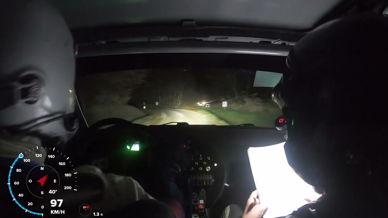 Rallye national des vallées de l'ognon ES3 MOREL / LAMBERT
