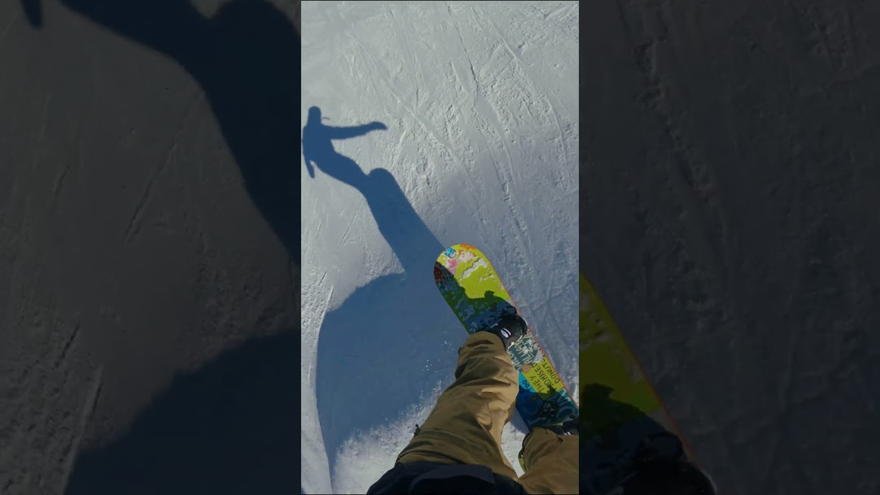 NAJWIĘKSZY skok na Beech Mountain #beechmountain #beech #terrainpark #snowboard #snowboarding #fyp