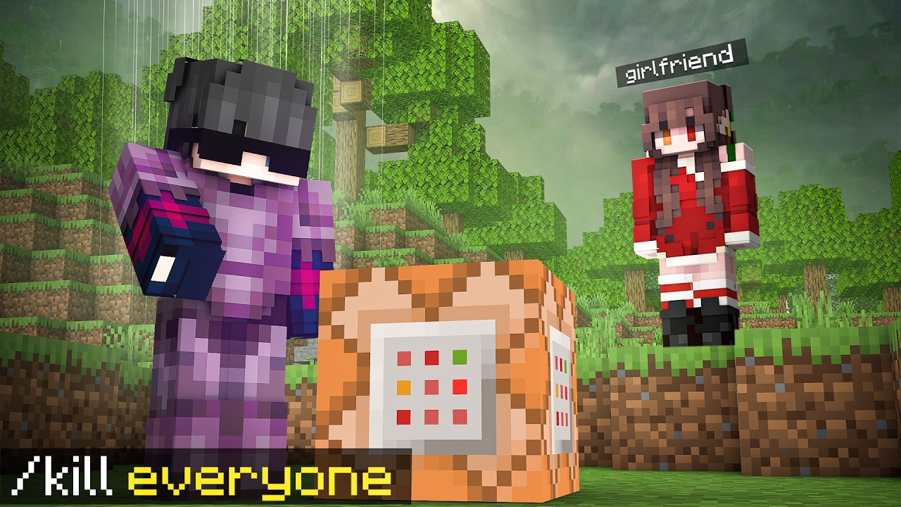 I Secretly Used Every Command On My GIRLFRIEND Minecraft SMP..