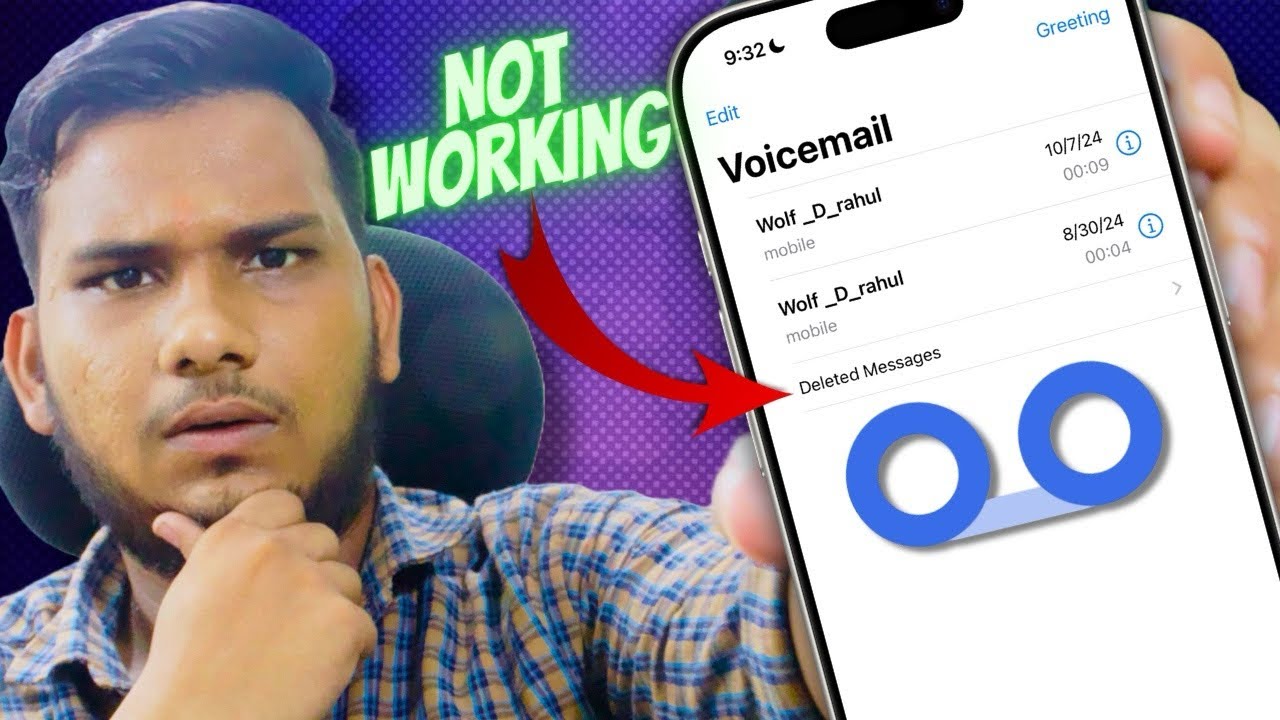 VoiceMail Not Working On iphone iOS 18 (Here Is The Fix✅)