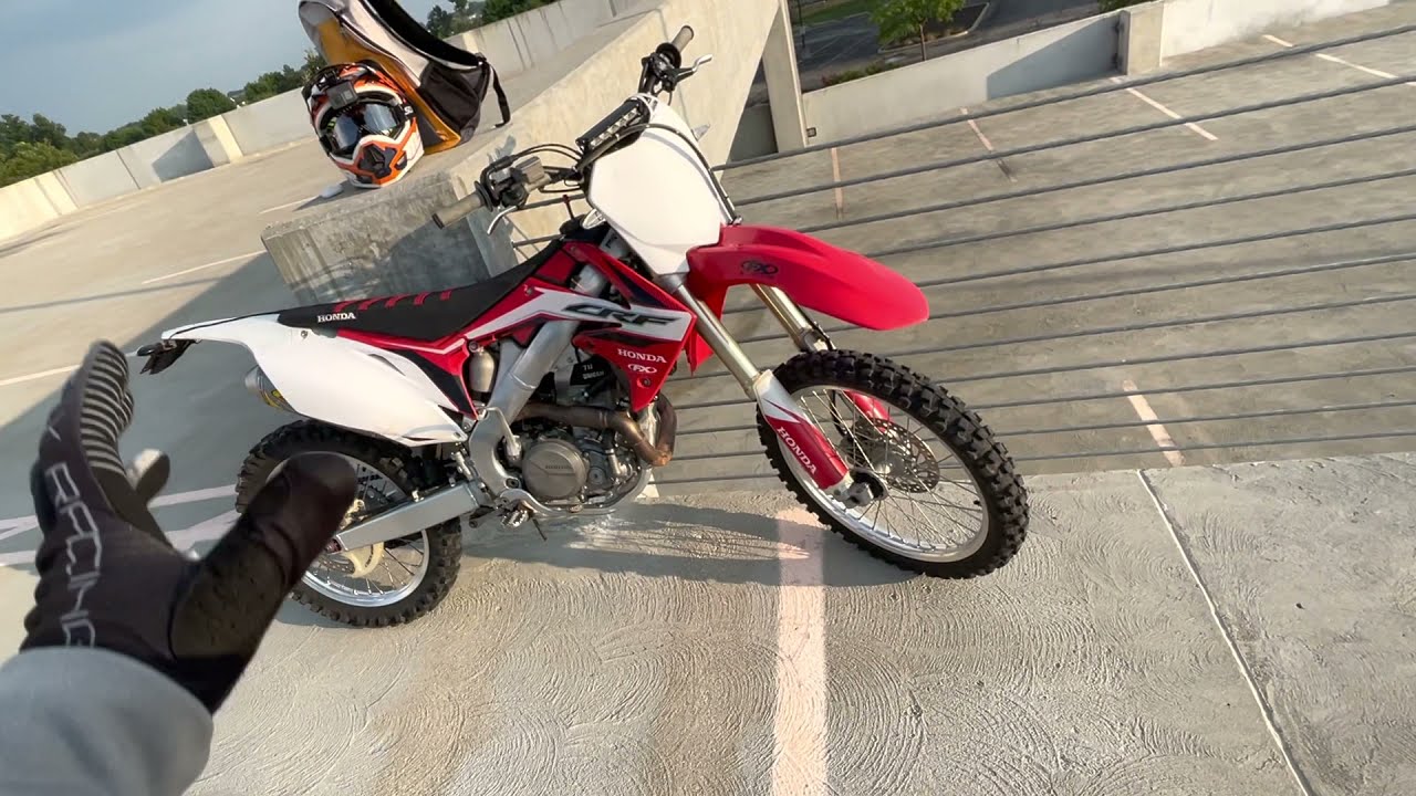 STREET LEGAL DIRT BIKE 2010 CRF450R WALK AROUND