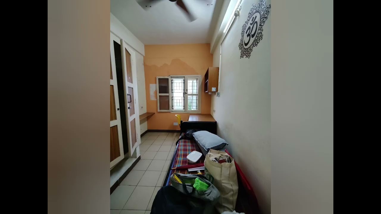 vit mens hostel  inside bedroom bathroom etc