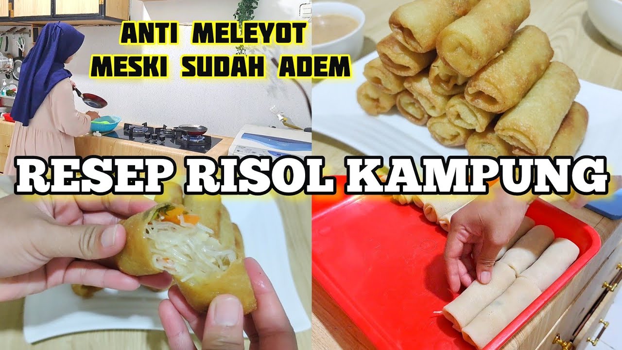 RESEP RISOL KAMPUNG ANTI MELEYOT MESKI SUDAH ADEM #risoles #idejualan #jualanonline #irt #diamante