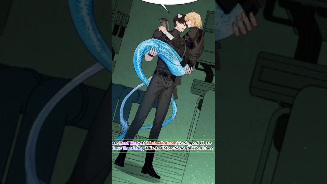 mermaid bl love explain on my channel #manhwa #youtubeshorts #storyexplanation