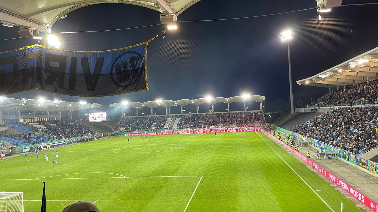 1.Fc Saarbrücken 2:1 Fc Bayern München, nach dem Spiel Stimmung 💙🖤