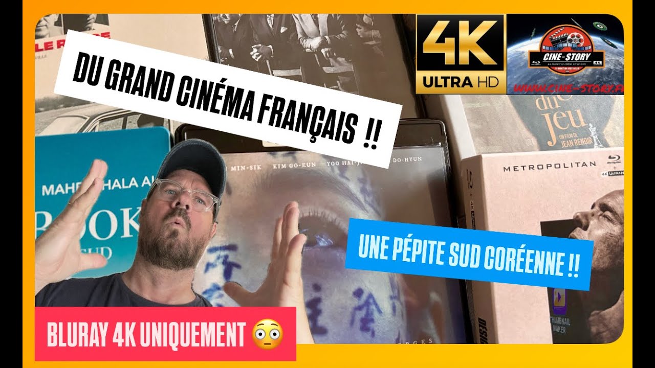 ACHATS BLURAY 4K • DES PÉPITES DU CINÉMA FRANÇAIS !! • UN THRILLER HORRIFIQUE SUD CORÉEN INÉDIT 😳