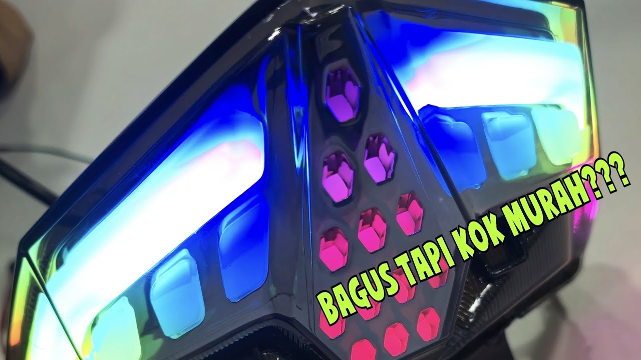 REVIEW STOPLAMP RGB VARIO 125 VARIO 150 BAGUS BANGET KOK MURAH? #DJ88VARIASI