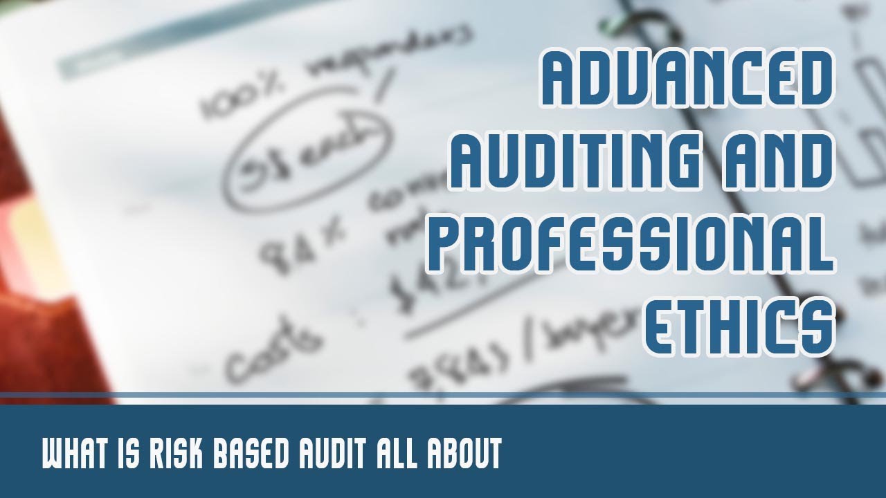 Special Audits | Risk Based Audit | Audit Risk Assessment | Energy Audit | Overview | Part 1