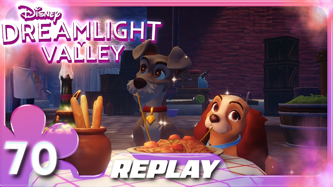 ╰➤Découvert MAJ : Belle et le clochard !〖Disney dreamlight valley〗 ▌70