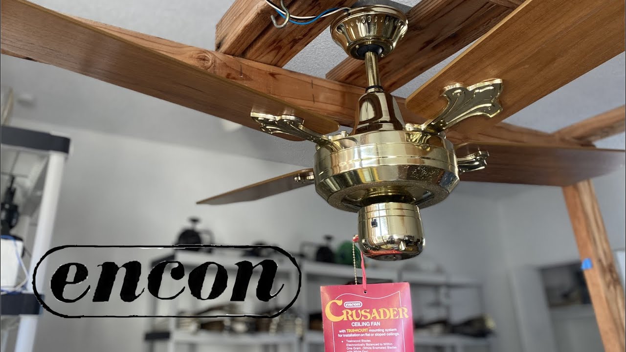 52” Encon Crusader Ceiling Fan