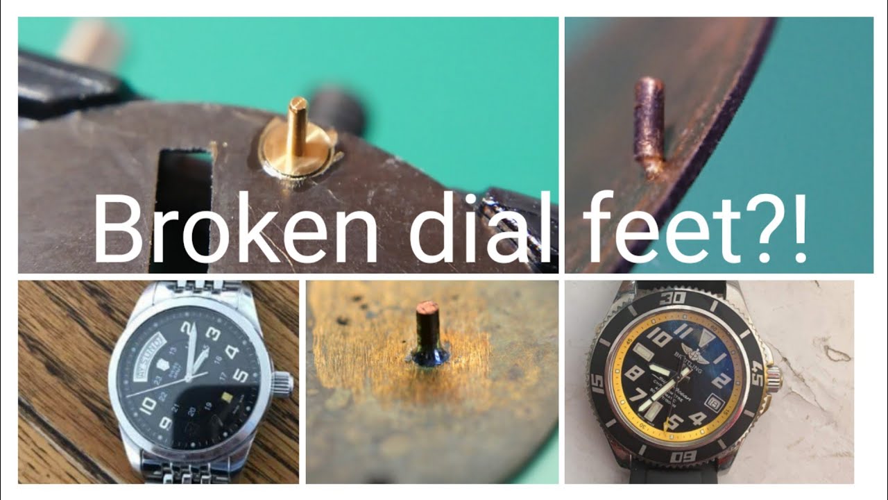 TUTORIAL- How to repair/change position to the dial feet