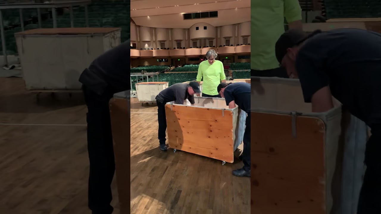 Stagehands going crazy