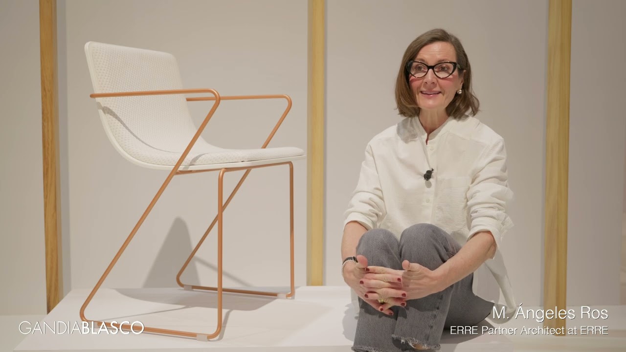 Salone del Mobile 2025 | GANDIABLASCO - M. Ángeles Ros presenta la silla de exterior Espagueti