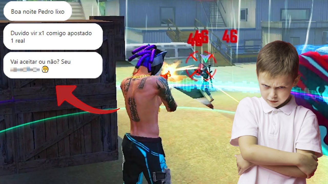 APOSTEI 1 REAL CONTRA UM HATER! 🤬