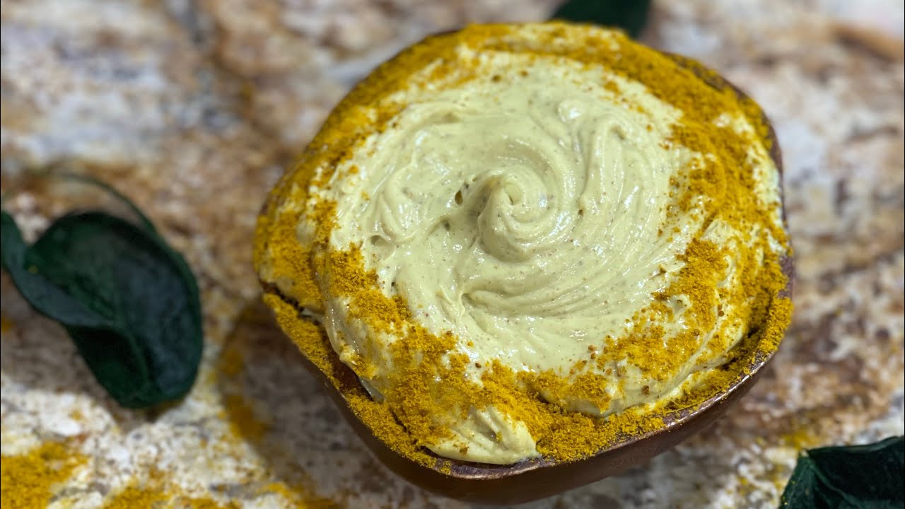 صابونية الكُركم للجسم ، زبدة الصابون / Turmeric body soap, soap butter🦋