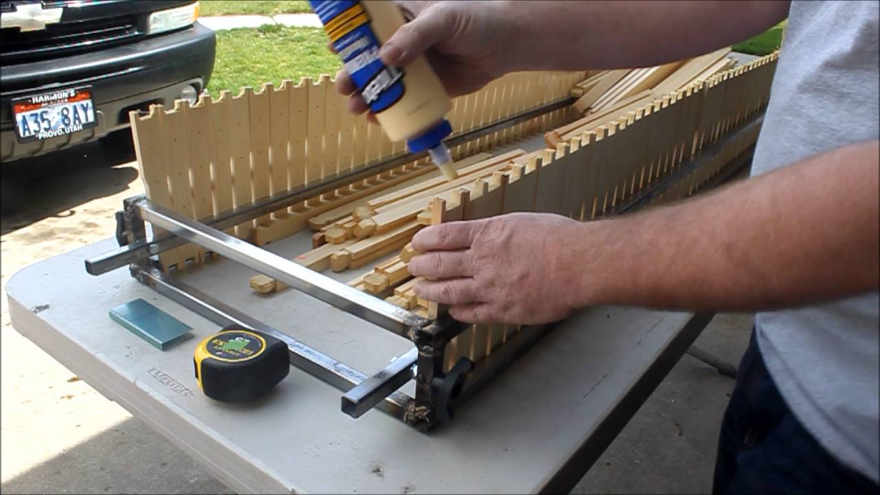 Bee Hive Frame Jig and Frame Assembly