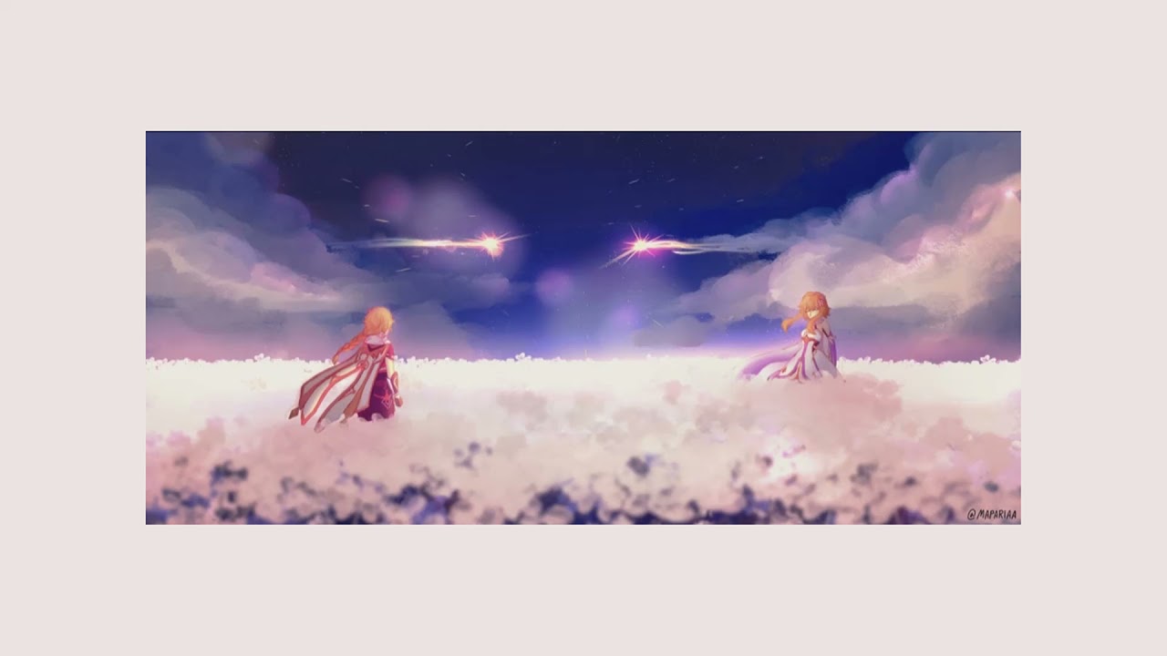 as fate dissociates our bond | lumine and aether playlist + voice overs ( genshin impact )