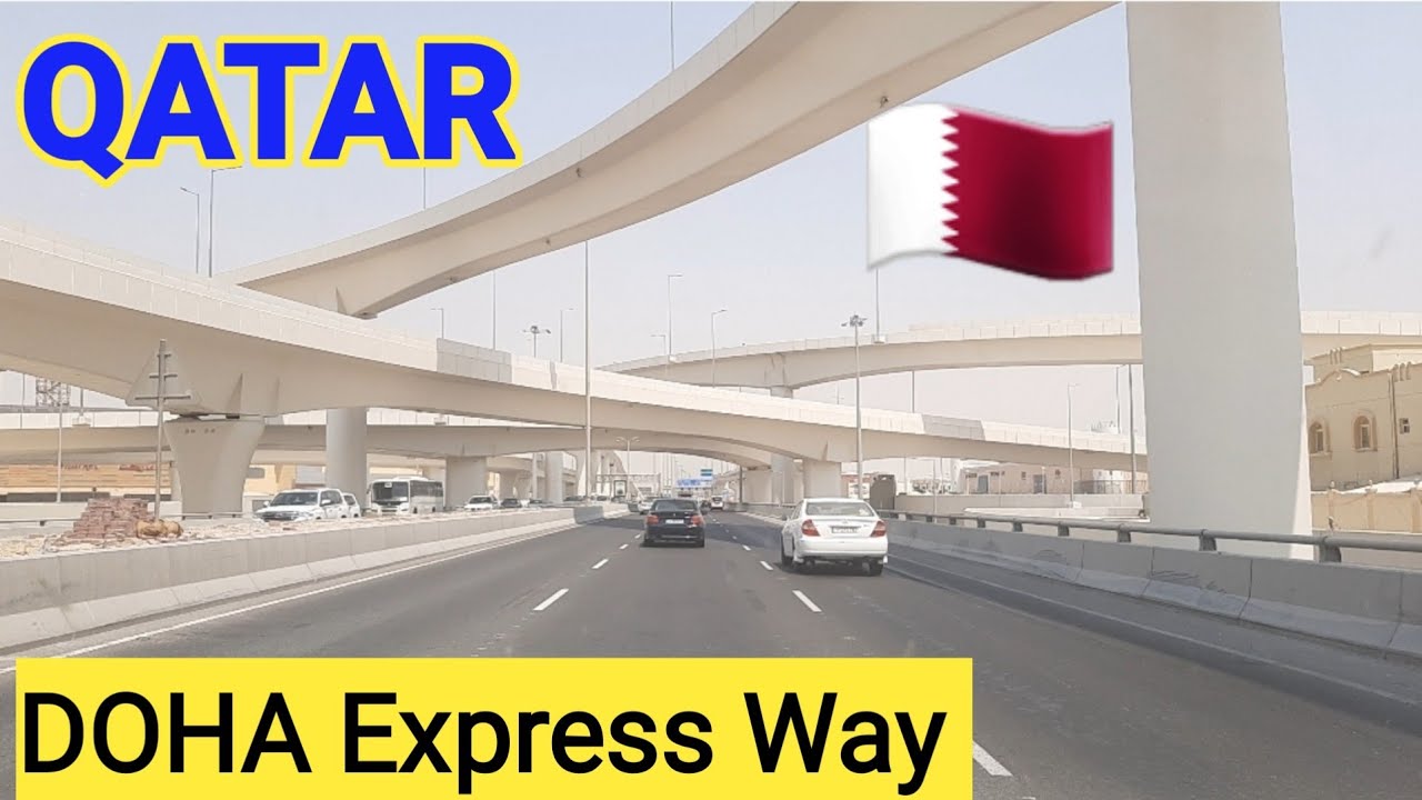 Doha Express Way | How is Doha Express-Way | Qatar Motovlogging