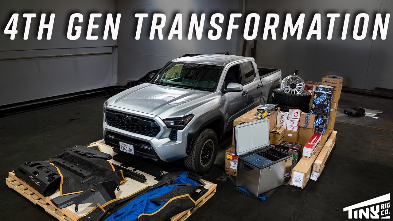 Полная трансформация Toyota Tacoma 4-го поколения! | Миниатюрные проекты