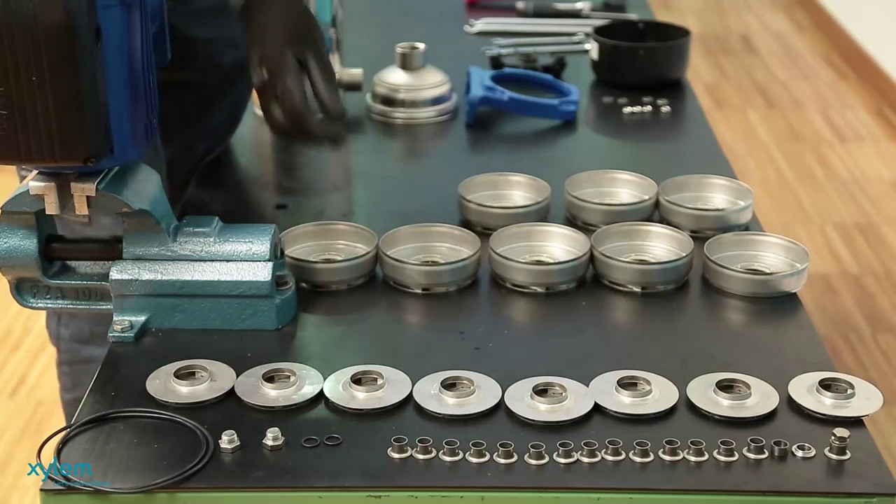 Repair Sleeve version of Lowara e HM stainless steel impellers