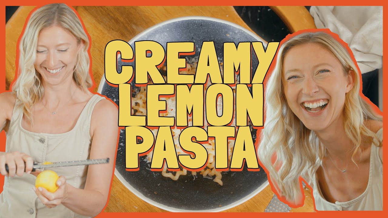 Creamy Lemon Pasta that's bright, creamy, and sexy | brita cooks