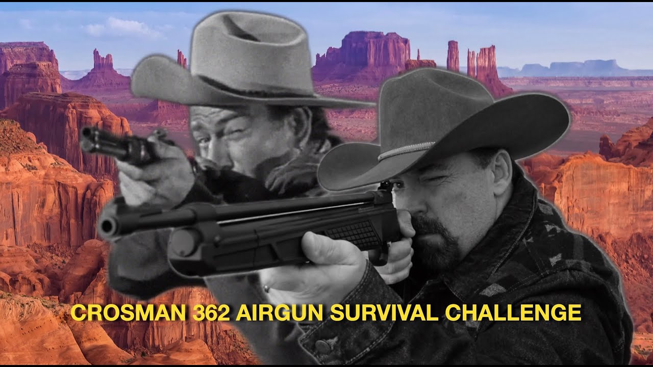 CROSMAN 362 AIRGUN SURVIVAL CHALLENGE
