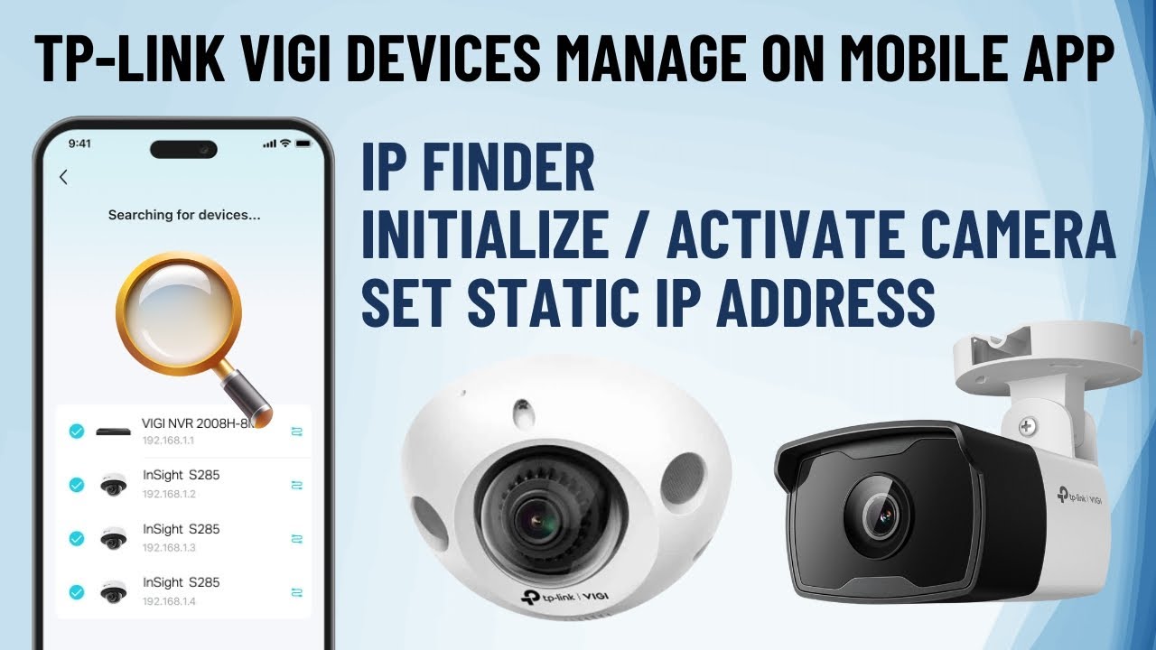 How to Find IP address of  TP-Link Vigi IP Camera with Your Phone | Set Static IP (No PC Needed!)