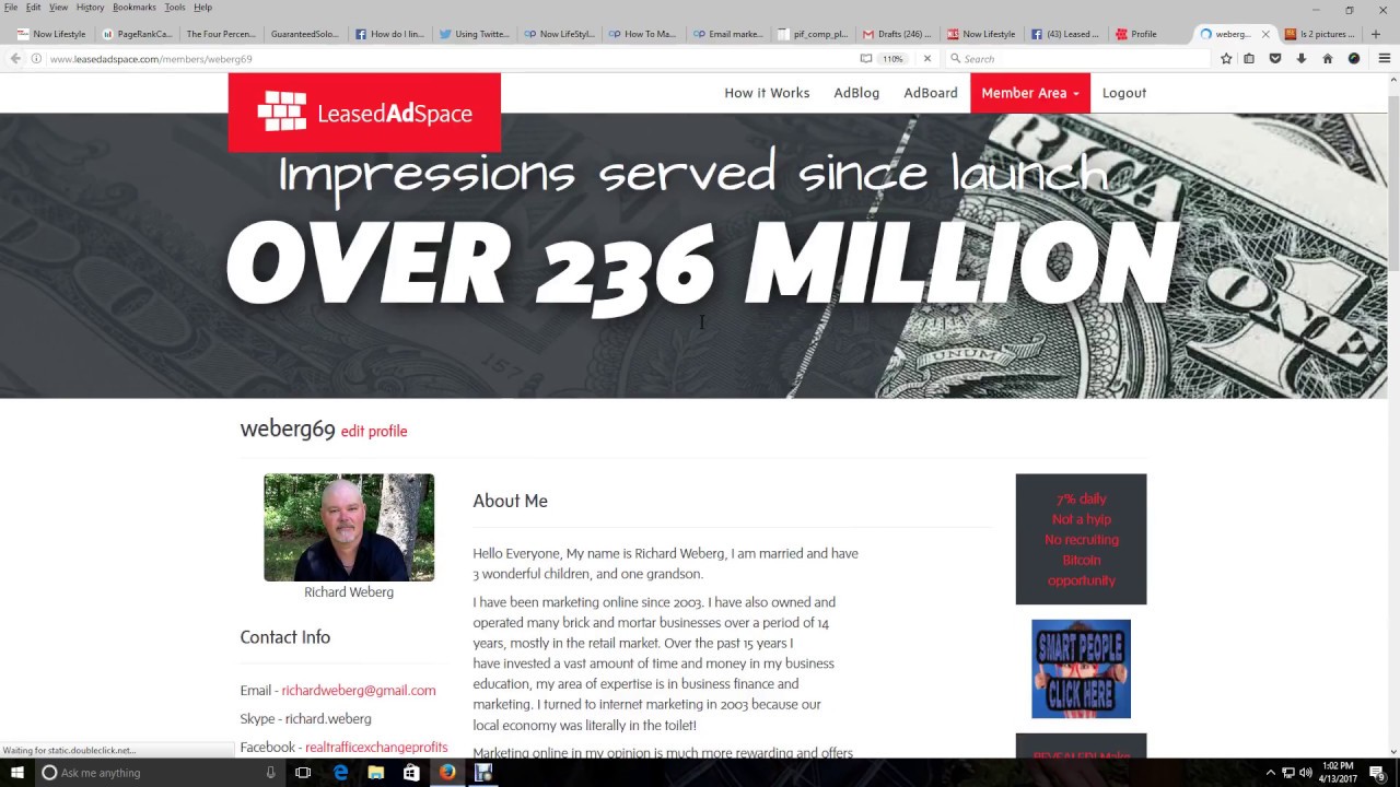 What are the benefits of Leased Ad Space?