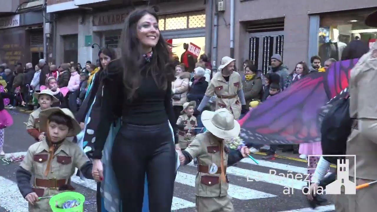 DESFILE INFANTIL DEL CARNAVAL 2025 EN LA BAÑEZA