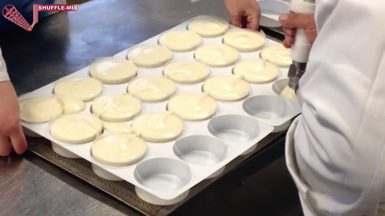 Shuffle-Mix Souffle production using Shufflemixer 100 aerator