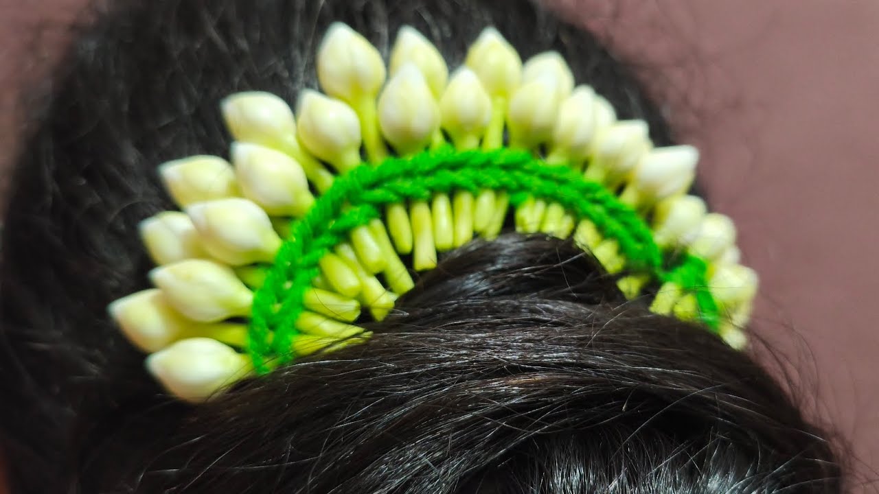How to tie crape jasmine in two layers#one side garland#double layer#ನಂದಿ ಬಟ್ಟಲು ಮೊಗ್ಗು ಕಟ್ಟುವ ವಿಧಾನ