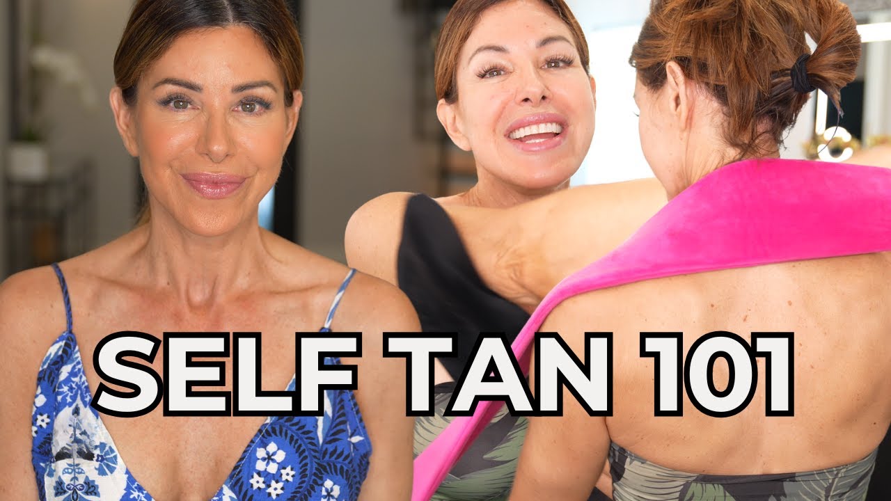 My Self-Tanning Routine: No Stick, No Stink + How I Tan My Face Too | Dominique Sachse