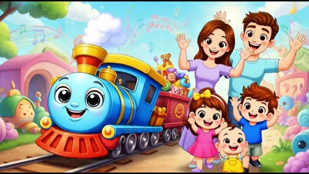 Train song | I Think I Can| Nursery Rhymes for toddlers & kids | Tinnytune - nursery rhymes