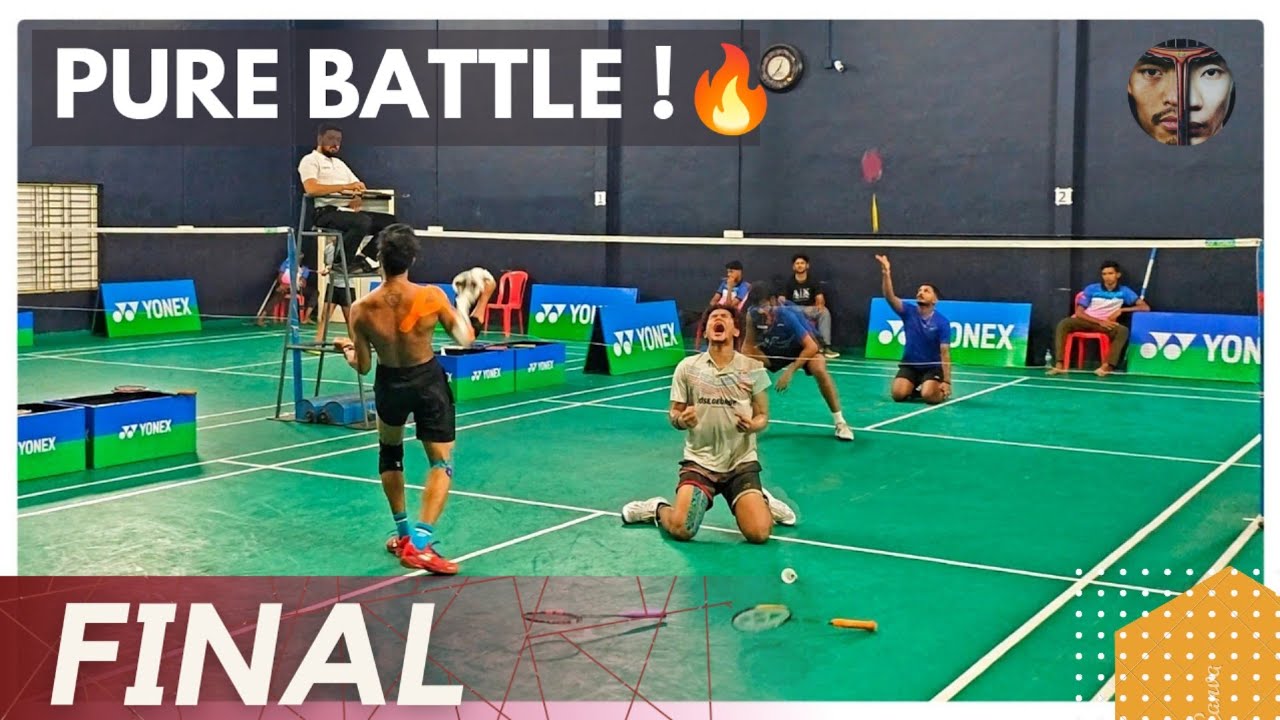 ADHIN/KAMAL VS ROHITH/EDWIN JOY:KERALA STATE SENIOR RANKING TOURNAMENT KOLLAM 2024