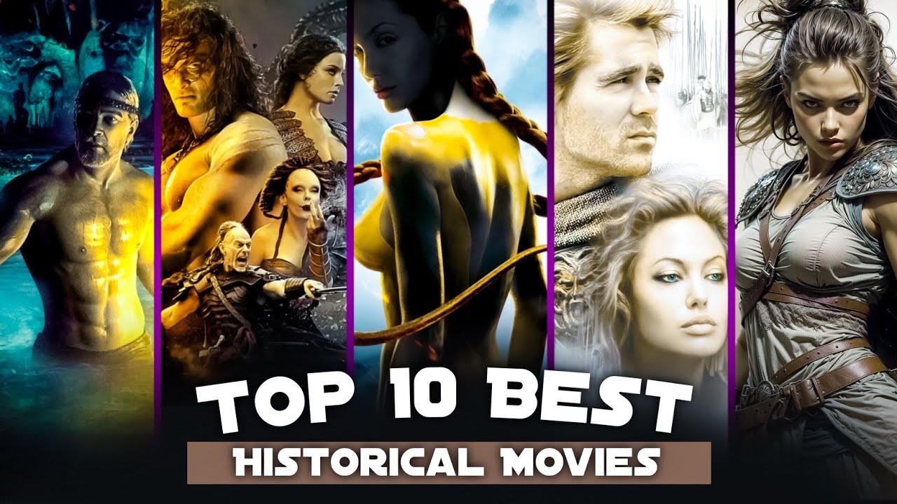 Top 10 Best Historical Movies | Hollywood Action Adventure Historical Movies | Top Movies