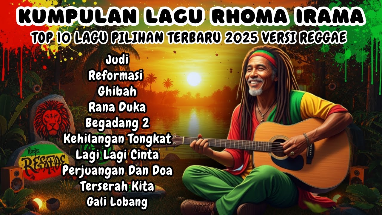 🔥 Rhoma Irama Reggae Dangdut 2025 Viral Terbaru 🎶 10 Lagu Paling Enak & Bikin Ketagihan!