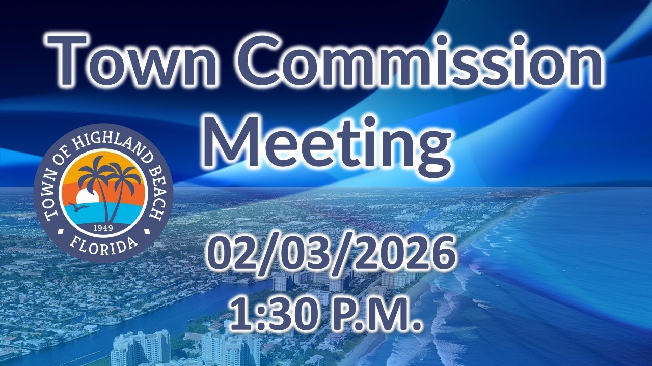 February 03, 2026 Town Commission Meeting
