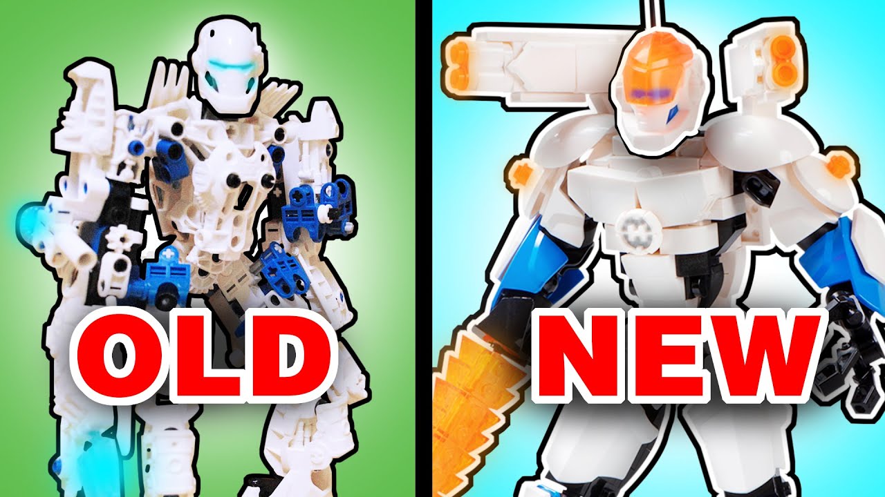 Comparing My OLD & NEW Bionicle MOCs - Do They Hold Up?