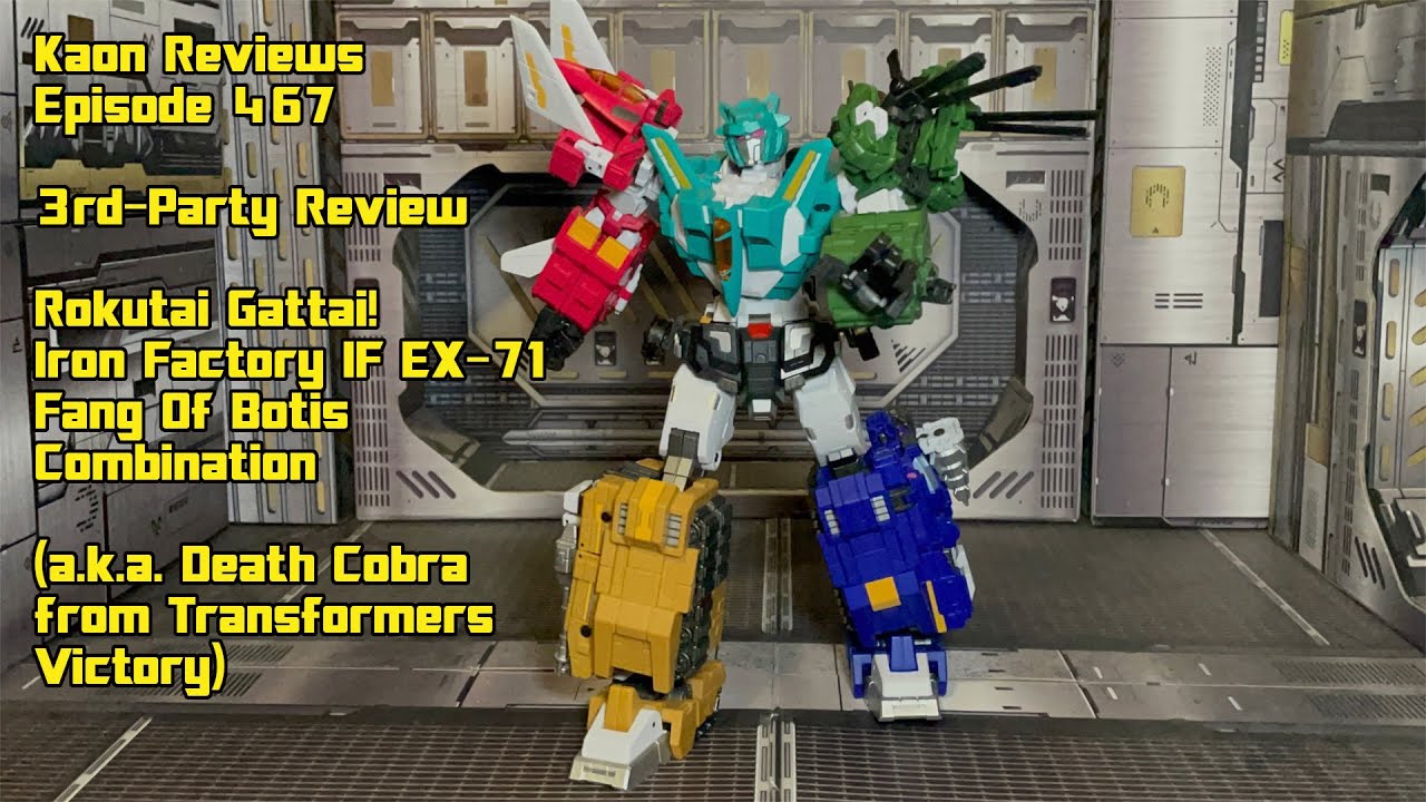Iron Factory Giant Kaiser Combination, Part 2: Death Cobra (KAON REVIEWS - EPISODE 467)