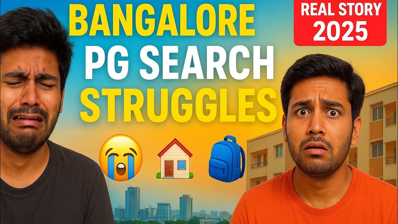 బెంగుళూరులో PG వెతకడం ఎంత కష్టం! మా అనుభవం - bangalore pg room prices telugu - @Kiran vlogs#vlog