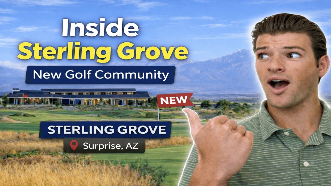 Стоит ли покупать Sterling Grove? | Новый гольф-комплекс в городе Сюрпрайз, штат Аризона