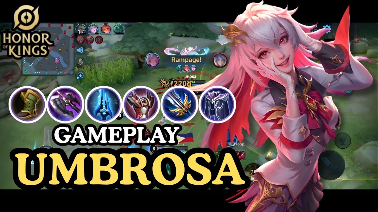 UMBROSA IS BACK! 🌑 Dark Burst Damage Is Insane! | Honor of Kings