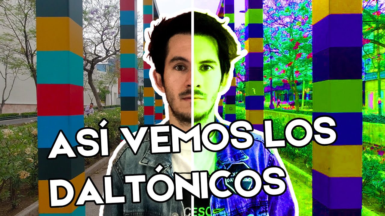 ¿CÓMO VEN LOS DALTÓNICOS? 😱 - El Gabs Rivera