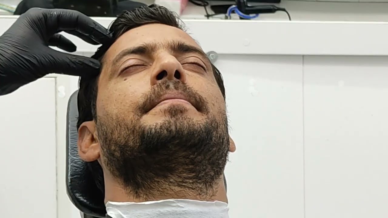 Relaxing ASMR Beard Shave – Step-by-Step Grooming
