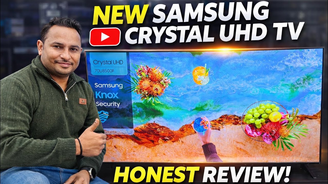 Latest Samsung 70 Inch Crystal 4K UHD Smart TV 70U8500 🔥 Full Review and Unboxing