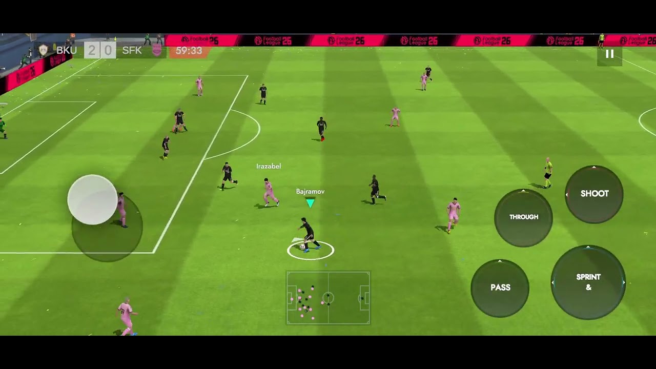 Qara atlar(Qarabagh FK) vs Çəhrayı panterlər(Sabah)