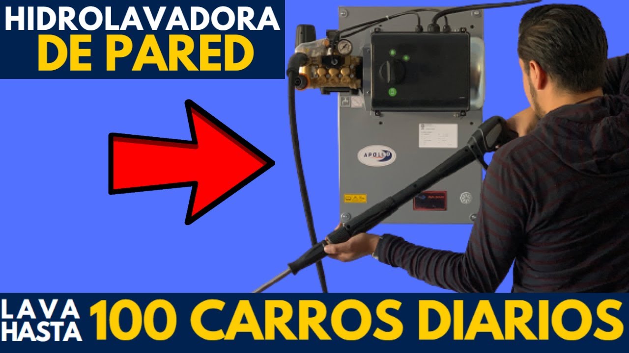 Con esta HIDROLAVADORA LAVA 100 CARROS TODOS LOS D&Iacute;AS | INDUSTRIAL